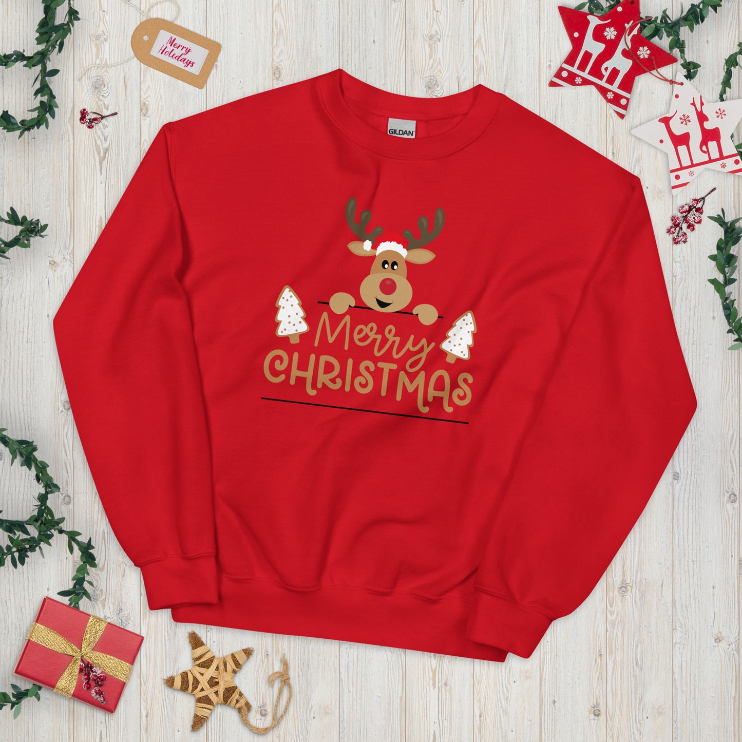 Reindeer Sweatshirt - Unisex