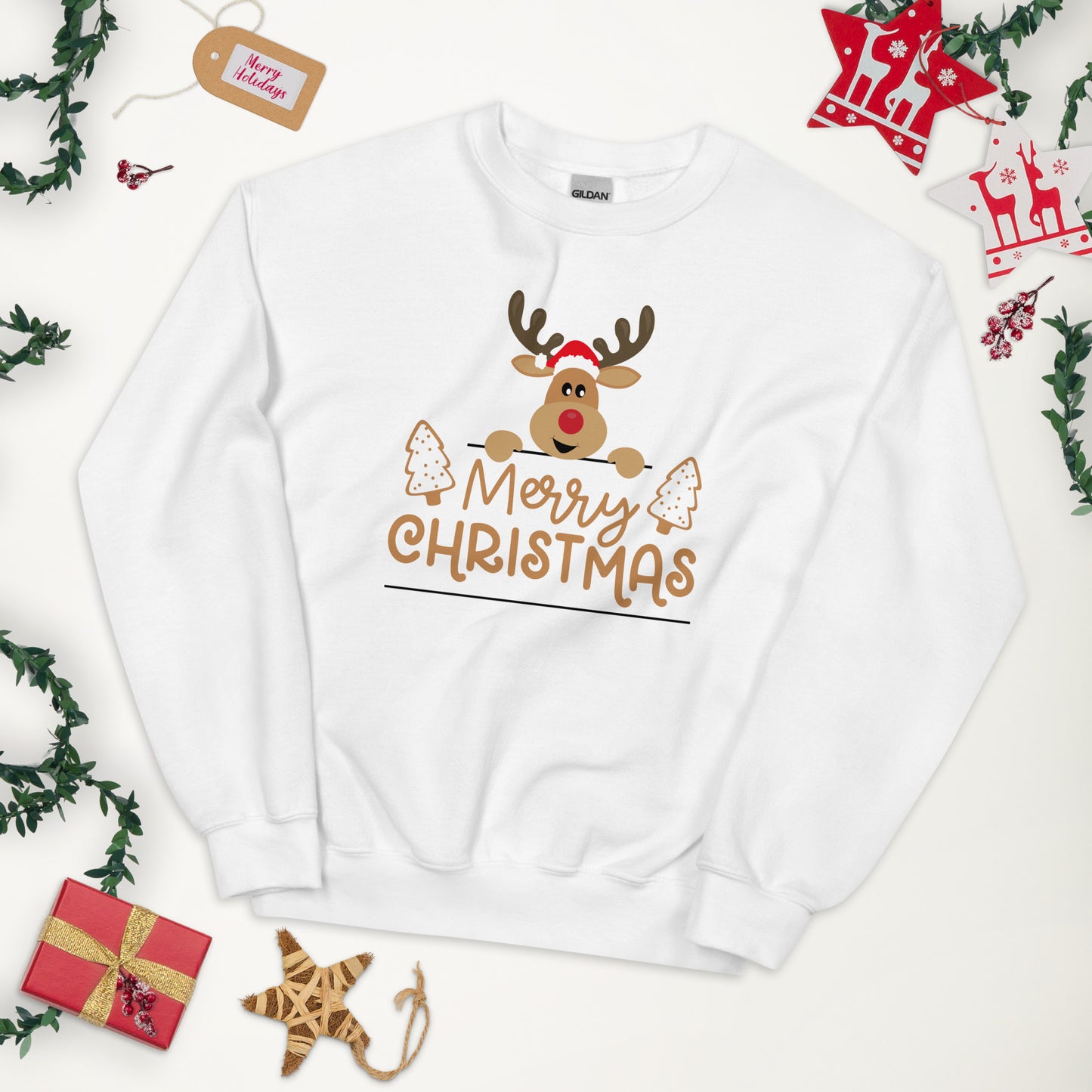 Reindeer Sweatshirt - Unisex