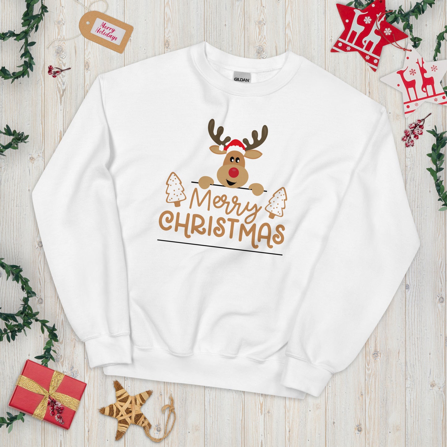 Reindeer Sweatshirt - Unisex