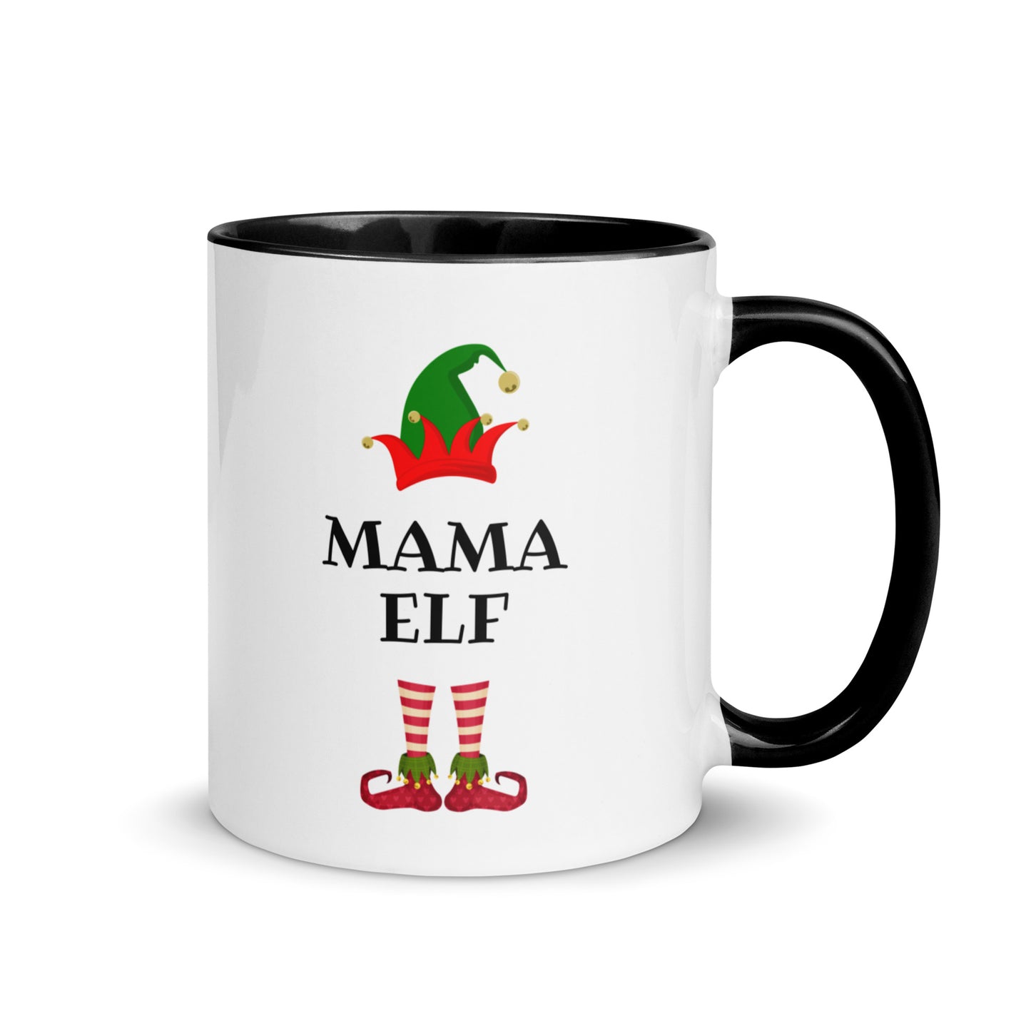 Mama Elf Mug with Color Inside